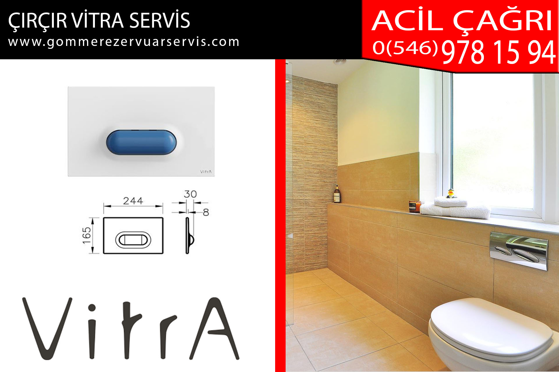 çırçır vitra servis