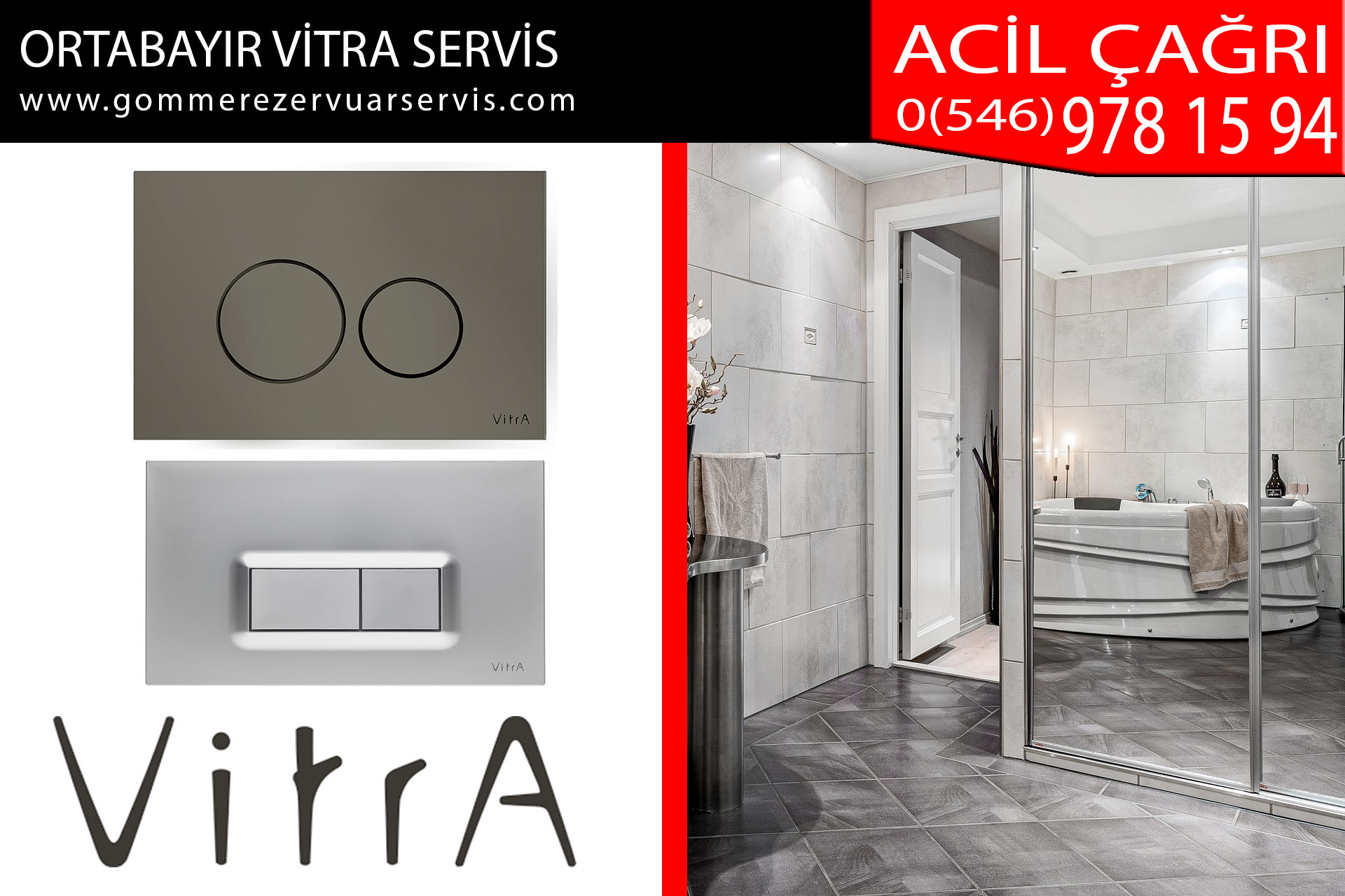 ortabayır vitra servis